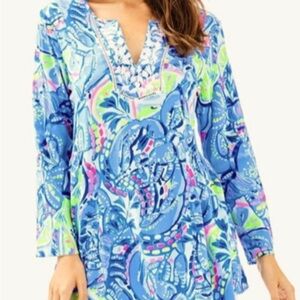 Lilly Pulitzer Lyndsea Tunic Size XL
